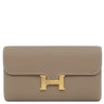 エルメス HERMES コンスタンス トゥーゴー エトゥープ ヴォーエプソン 長財布 ゴールド金具 新品 未使用 グレージュ