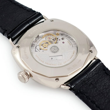 腕時計 パネライ PANERAI ラジオミール PAM00062 C番 自動巻き メンズ OH済 C番 K18WG無垢 スモールセコンド ブラック デイト