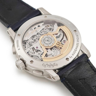 腕時計 オーデマピゲ AUDEMARS PIGUET CODE 11.59 バイ オーデマ ピゲ クロノグラフ 26393BC.OO.A321CR.01 自動巻き メンズ OH済 K18WG無垢