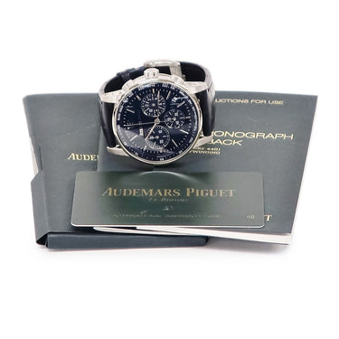 腕時計 オーデマピゲ AUDEMARS PIGUET CODE 11.59 バイ オーデマ ピゲ クロノグラフ 26393BC.OO.A321CR.01 自動巻き メンズ OH済 K18WG無垢