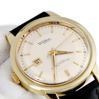 腕時計 IWC IWC インヂュニア オートマティック 666 自動巻き メンズ OH済 K18YG無垢 バー デイト アイボリー ヴィンテージ