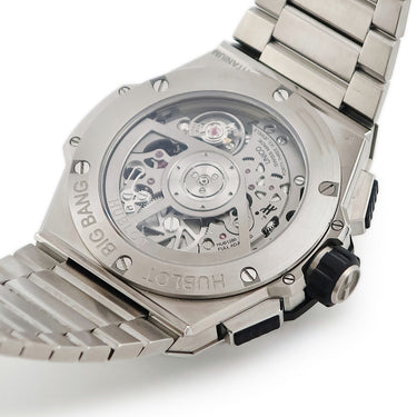 腕時計 ウブロ HUBLOT ビッグバン インテグレーテッド チタニウム 451.NX.1170.NX 自動巻き メンズ デイト インテグラル