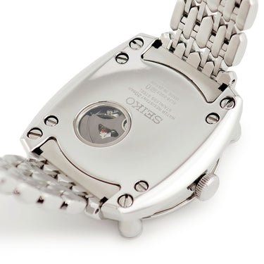 腕時計 セイコー SEIKO ガランテ メカニカル SBLL011 8L38-00E0 自動巻き メンズ 白 水色 GALA SIGN ガラサイン 円柱