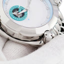 腕時計 セイコー SEIKO ガランテ メカニカル SBLL011 8L38-00E0 自動巻き メンズ 白 水色 GALA SIGN ガラサイン 円柱