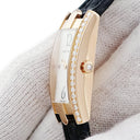 腕時計 ハリーウィンストン Harry Winston アヴェニュー C ミニ 332LQR クオーツ レディース K18PG無垢 純正ダイヤ サファイア シェル