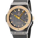 腕時計 ウブロ HUBLOT クラシックフュージョン セラミック キングゴールド 511.CO.1780.RX 自動巻き メンズ K18KG コンビ デイト