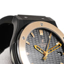 腕時計 ウブロ HUBLOT クラシックフュージョン セラミック キングゴールド 511.CO.1780.RX 自動巻き メンズ K18KG コンビ デイト