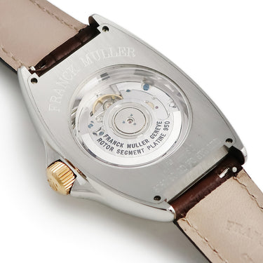 腕時計 フランクミュラー FRANCK MULLER トノウカーベックス ビッグデイト ブロンズ 8080SCGDFOSTGLTD 自動巻き メンズ K18PG×SS 限定