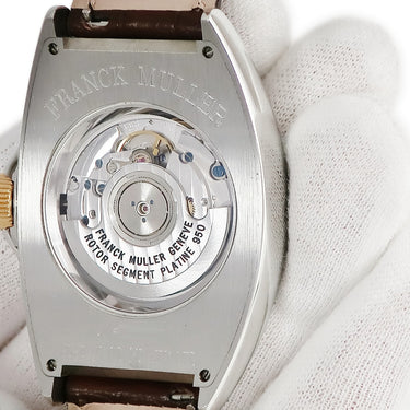 腕時計 フランクミュラー FRANCK MULLER トノウカーベックス ビッグデイト ブロンズ 8080SCGDFOSTGLTD 自動巻き メンズ K18PG×SS 限定