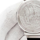 腕時計 ウブロ HUBLOT ドラゴン リミテッドエディション 1589.100.1 自動巻き メンズ MDM ブラック デイト 蓋付き 日本限定モデル