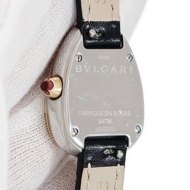 腕時計 ブルガリ BVLGARI セルペンティ 102968 クオーツ レディース K18PG×SS コンビ 純正ダイヤ ダブルスパイラル ピンクゴールド