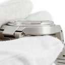 腕時計 IWC IWC インヂュニア オートマティック ミッドサイズ IW451503 自動巻き メンズ レディース シルバー バー アラビア