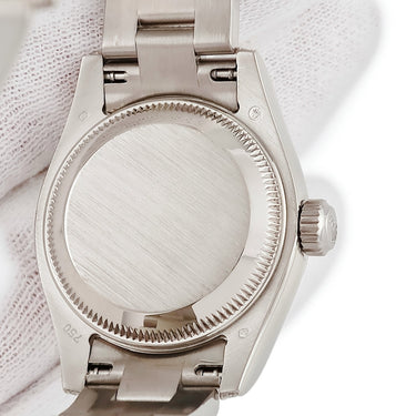 腕時計 ロレックス ROLEX デイトジャスト 26 179239 K番 自動巻き レディース K番 K18WG無垢 純正ダイヤ ローマン 白