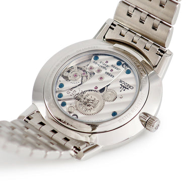 腕時計 クレドール Credor ゴールドフェザー U.T.D. GCBE991 6898-01A0 手巻き メンズ スモールセコンド 青針 セイコー