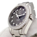 腕時計 オメガ OMEGA シーマスターアクアテラ 231.15.30.61.56.001 クオーツ レディース 純正ダイヤ デイト グレー