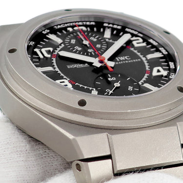 腕時計 IWC IWC インヂュニア クロノグラフ AMG IW372504 自動巻き メンズ チタニウム スモールセコンド タキメーター