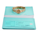 腕時計 ティファニー Tiffany & Co Tウォッチ 68477441 クオーツ レディース K18PG無垢 ピンクゴールド 純正ダイヤ パヴェ 限定3本