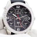 腕時計 ジェイコブ JACOB&CO 5タイムゾーン 47mm クオーツ メンズ 純正ダイヤ ファイブタイムゾーン デイト 夜光 ギヨシェ
