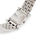 腕時計 エルメス HERMES Hウォッチ HH1.210.283 クオーツ レディース 純正ダイヤ シェル H型 スクエア 2針 シンプル SS クォーツ