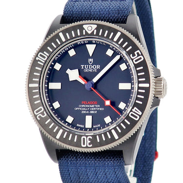 腕時計 チュードル TUDOR ペラゴス FXD 25707KN-0001 ランダム番 自動巻き メンズ 新品同様 ランダム番 青 紺 イカ針 チューダー