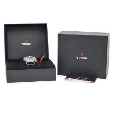 腕時計 チュードル TUDOR ペラゴス FXD クロノ 25807KN-0001 ランダム番 自動巻き メンズ 新品同様 ランダム番 青 紺 デイト チューダー