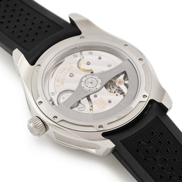 腕時計 H.モーザー H. MOSER & CIE. パイオニア センターセコンド 3200-1207 自動巻き メンズ 赤 スイスマッドレッド フュメ グラデーション
