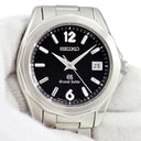 腕時計 グランドセイコー Grand Seiko 9Fクォーツ SBGX035 9F62-0A60 クオーツ メンズ デイト アラビア バー ブラック 黒