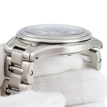 腕時計 グランドセイコー Grand Seiko 9Fクォーツ SBGX035 9F62-0A60 クオーツ メンズ デイト アラビア バー ブラック 黒