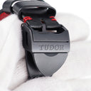 腕時計 チュードル TUDOR ファストライダー ブラックシールド 42000CN I番 自動巻き メンズ I番 クロノグラフ 黒 赤 チューダー