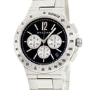 腕時計 ブルガリ BVLGARI ディアゴノ ヴェロチッシモ DG41SCH 自動巻き メンズ 黒 クロノグラフ デイト タキメーター