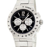 腕時計 ブルガリ BVLGARI ディアゴノ ヴェロチッシモ DG41SCH 自動巻き メンズ 黒 クロノグラフ デイト タキメーター