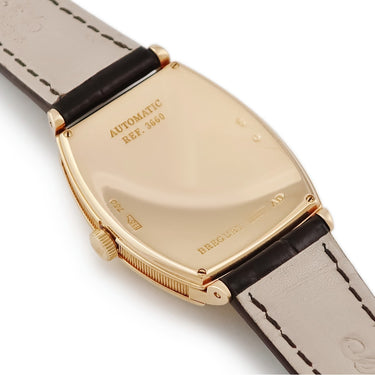 腕時計 ブレゲ BREGUET ヘリテージ トノーカンブレ ウォーターフォール 3660BR/12/984 自動巻き メンズ K18RG無垢 スモセコ ローマン