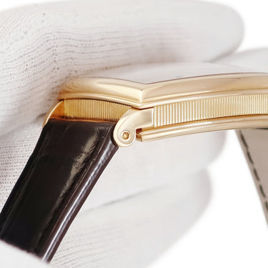 腕時計 ブレゲ BREGUET ヘリテージ トノーカンブレ ウォーターフォール 3660BR/12/984 自動巻き メンズ K18RG無垢 スモセコ ローマン