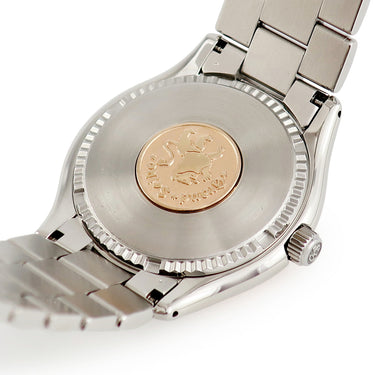 腕時計 グランドセイコー Grand Seiko 9Fクォーツ SBGX004 9F61-0A20 クオーツ メンズ K18PG×SS コンビ ラウンド シルバー バー GS