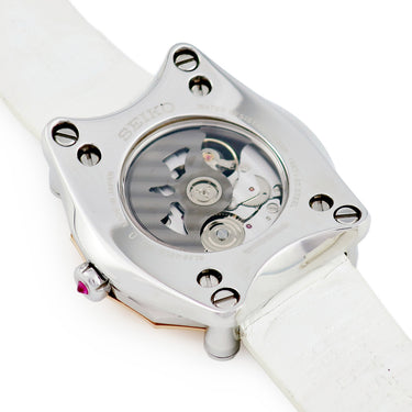 腕時計 セイコー SEIKO レディガランテ STLL004 8L38-00L0 自動巻き レディース K18PG×SS コンビ 純正ダイヤ ルビー スワロフスキー