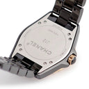 腕時計 シャネル CHANEL J12 365 H3842 自動巻き メンズ K18PG 純正ダイヤ ブラック セラミック コンビ 黒 ギョウシェ デイト