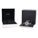 腕時計 シャネル CHANEL J12 365 H3842 自動巻き メンズ K18PG 純正ダイヤ ブラック セラミック コンビ 黒 ギョウシェ デイト