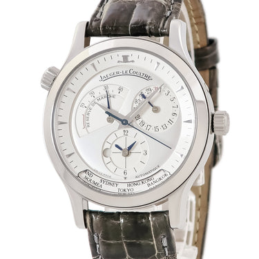 腕時計 ジャガールクルト JAEGER LECOULTRE マスター ジオグラフィーク Q1428420 142.8.92 自動巻き メンズ リザーブドマルシェ ワールドタイム