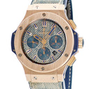 腕時計 ウブロ HUBLOT ビッグバン ジーンズ 301.PL.2780.NR.JEANS 自動巻き メンズ K18RG無垢 クロノグラフ スモールセコンド 限定