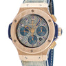 腕時計 ウブロ HUBLOT ビッグバン ジーンズ 301.PL.2780.NR.JEANS 自動巻き メンズ K18RG無垢 クロノグラフ スモールセコンド 限定