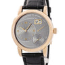 腕時計 ランゲ&ゾーネ LANGE&SOHNE ランゲ1 101.033 手巻き メンズ K18PG無垢 ビッグデイト グレー パワーリザーブインジケーター