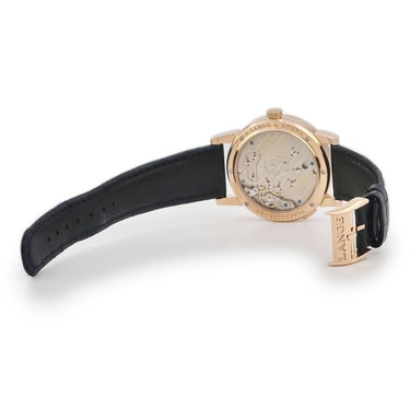 腕時計 ランゲ&ゾーネ LANGE&SOHNE ランゲ1 101.033 手巻き メンズ K18PG無垢 ビッグデイト グレー パワーリザーブインジケーター