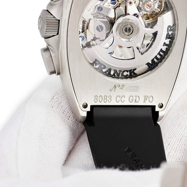 腕時計 フランクミュラー FRANCK MULLER トノウカーベックス クロノグラフ ビッグデイト 8083CCGDFO 自動巻き メンズ スモールセコンド
