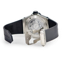 腕時計 ウブロ HUBLOT ビッグバン ウニコ サンブルー チタニウム パヴェ 415.NX.1112.VR.1704.MXM17 自動巻き メンズ 純正ダイヤ 黒