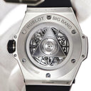 腕時計 ウブロ HUBLOT ビッグバン ウニコ サンブルー チタニウム パヴェ 415.NX.1112.VR.1704.MXM17 自動巻き メンズ 純正ダイヤ 黒