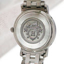 腕時計 エルメス HERMES クリッパー ナクレ CL4.222 クオーツ レディース ピンクゴールドGP×SS コンビ 純正ダイヤ シェル