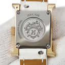 腕時計 エルメス HERMES Hウォッチ ミニ TPM HH1.102.231 クオーツ レディース 純正ダイヤ H型 スクエア ホワイト 白