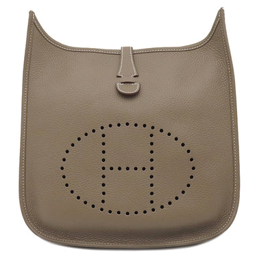 エルメス HERMES エヴリン3 PM エトゥープ トリヨンクレマンス ショルダーバッグ シルバー金具 グレージュ