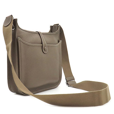 エルメス HERMES エヴリン3 PM エトゥープ トリヨンクレマンス ショルダーバッグ シルバー金具 グレージュ