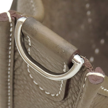 エルメス HERMES エヴリン3 PM エトゥープ トリヨンクレマンス ショルダーバッグ シルバー金具 グレージュ